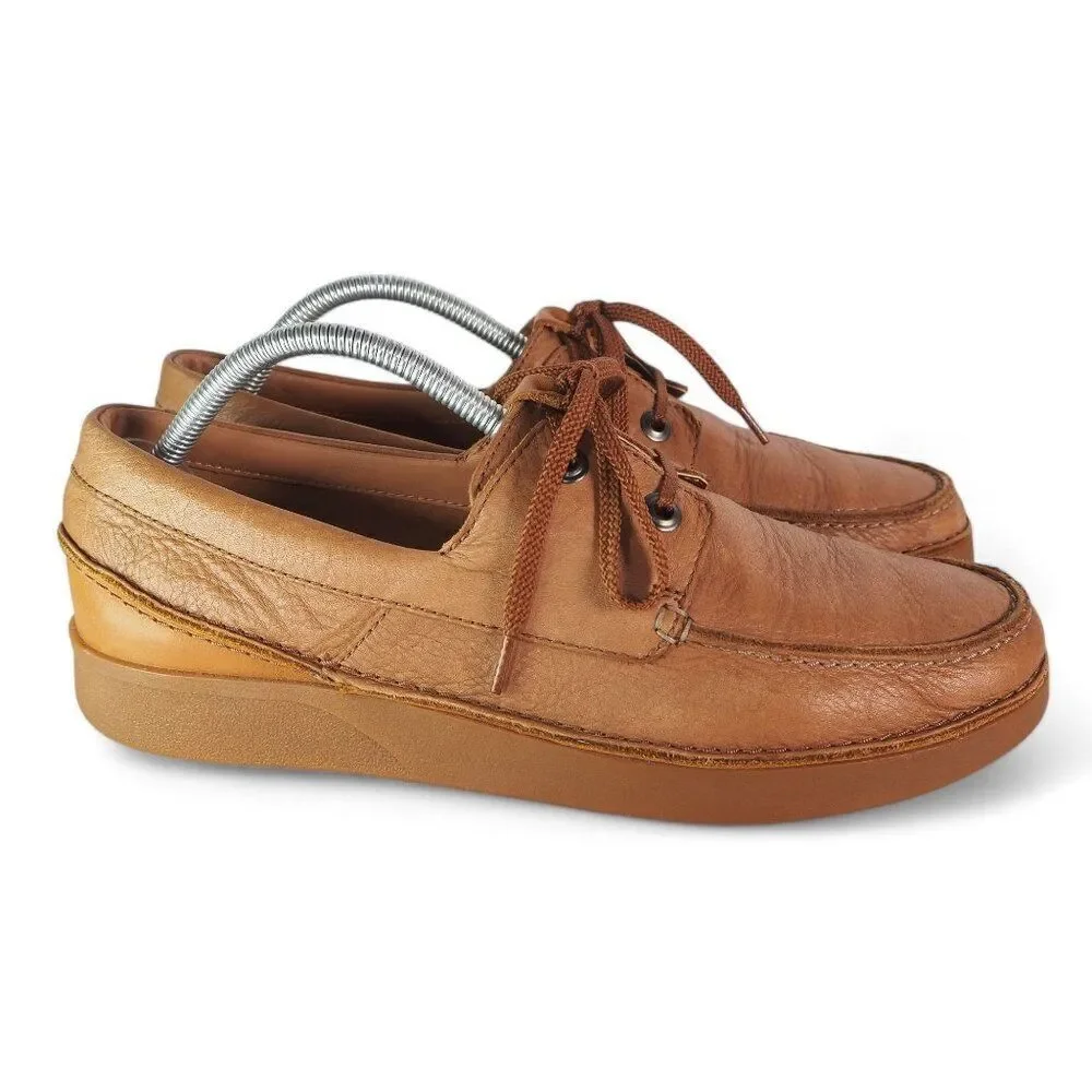 Clarks Oakland Sun Slip-on Moccasin Leather Loafers 261395547 Brown Men's 9.5M‎